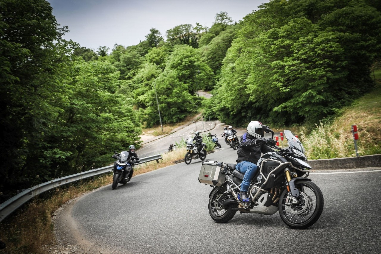 Triumph Adventure Experience: quando la moto va a braccetto con l'architettura